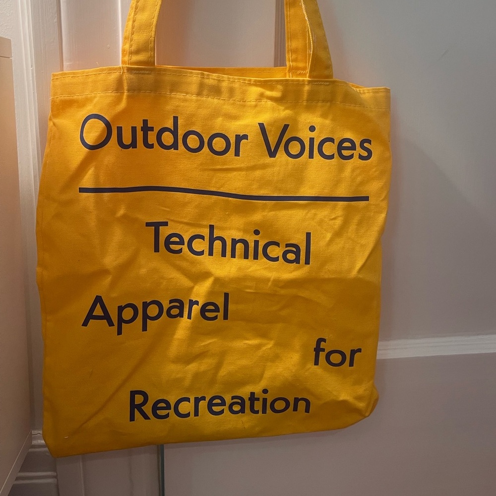 OV YELLOW BOSTON TOTE